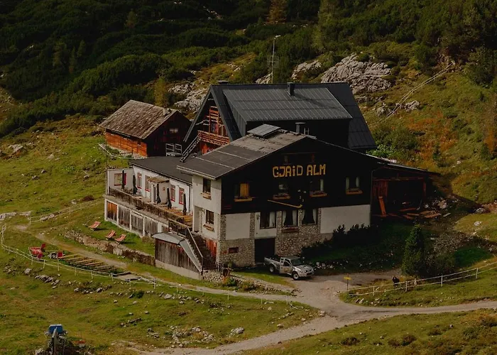 Gjaid-alm 1739m Am Dachstein-only Accessible By Cable Car 호텔